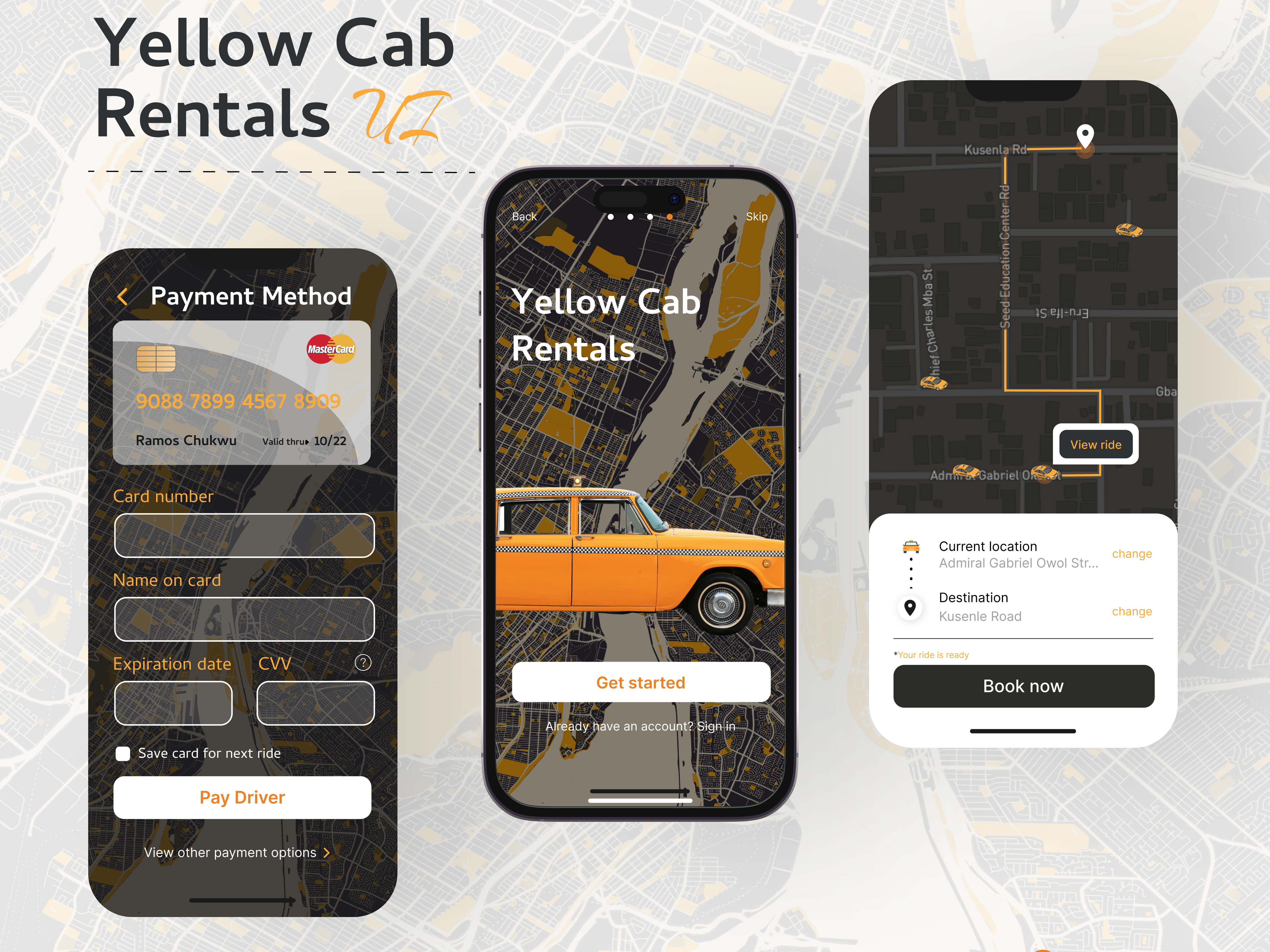 Yellow Taxi App