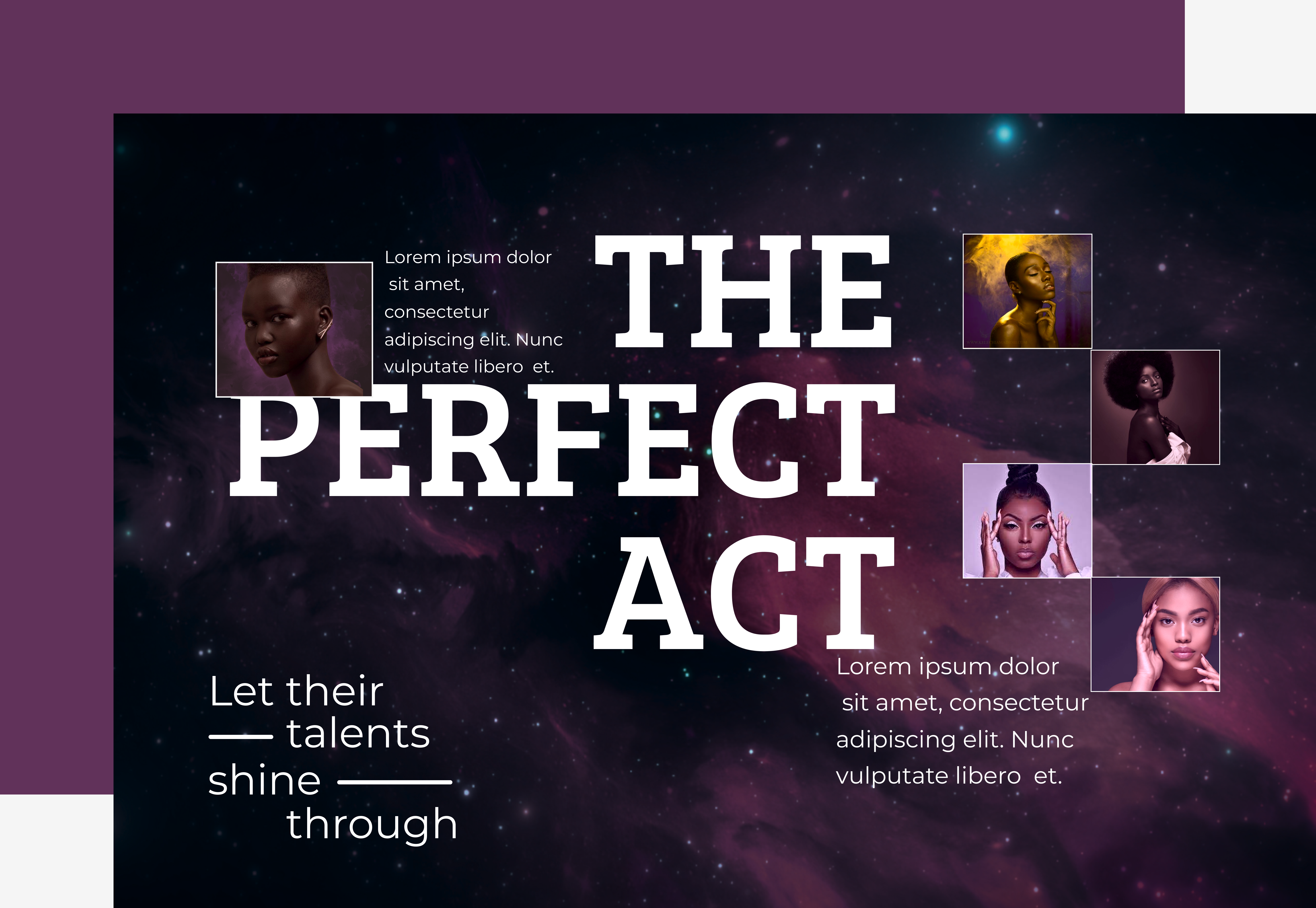 Talent Agency Website