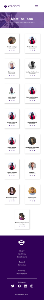 meet the team Mobile Authenticated
